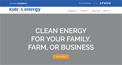 Desktop Screenshot of kuriosenergy.com